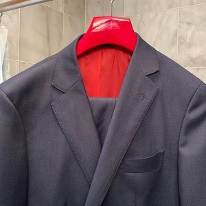 SuitSupply Sienna Blue Birds Eye 48s Suit